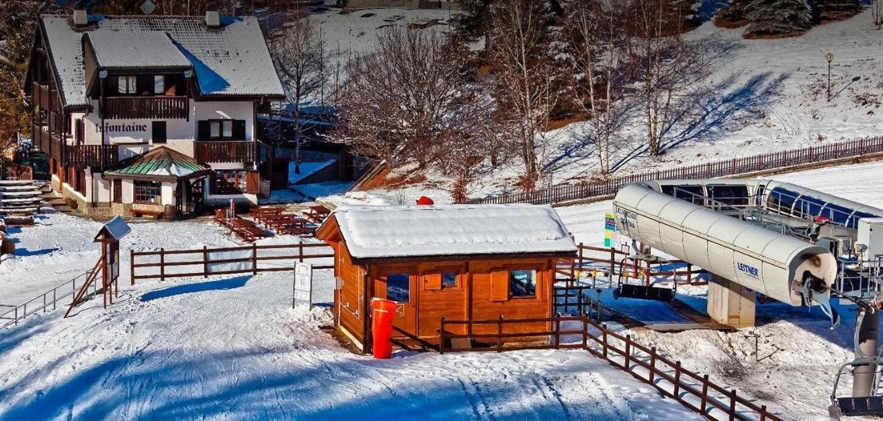 Hotel La Fontaine Oulx Екстериор снимка